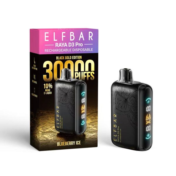 ELF BAR RAYA D3 PRO 30000 BLUEBERRY ICE