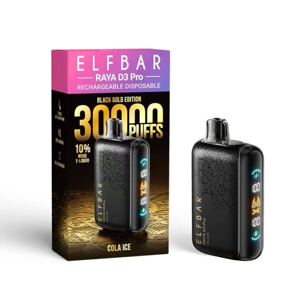 ELF BAR RAYA D3 PRO 30000 COLA ICE