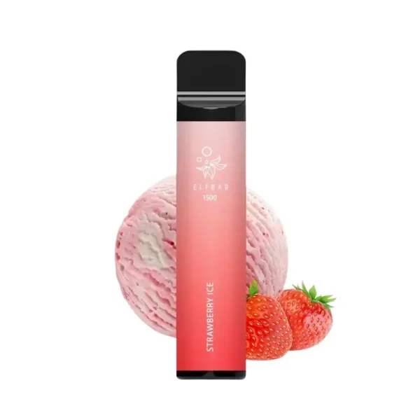 ELF BAR 2500 STRAWBERRY ICE 2%