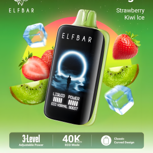 ELF BAR MOON NIGHT 40000 STRAWBERRY KIWI ICE 5% RECHARGEABLE
