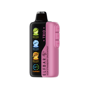 ELF BAR Trio 40000 Sour Strawberry Dragonfruit 5% Nicotine